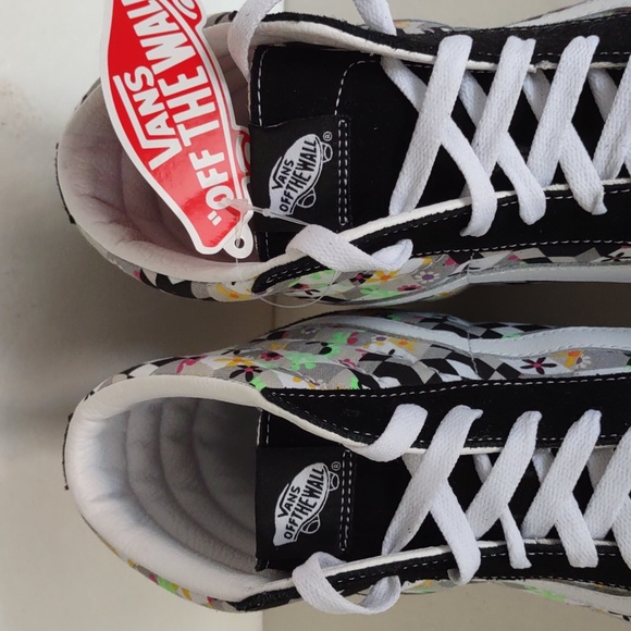 BRAND NEW VANS SK8-HI CHECKBOARD CUBE SNEAKERS - Picture 4 of 16